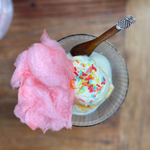 Candy Floss and ice cream