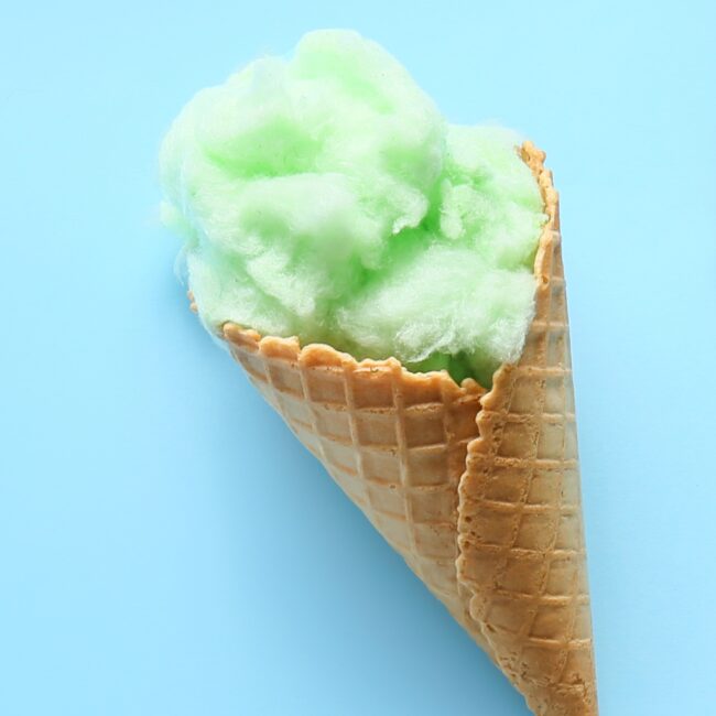 Lime Lychee Candy Floss