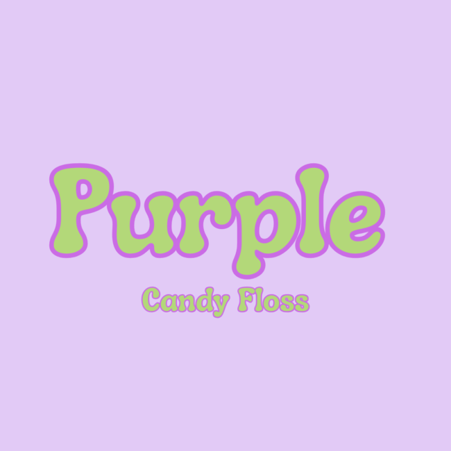 Purple Candy Floss