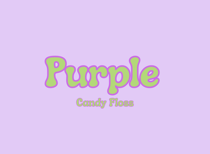Purple Candy Floss