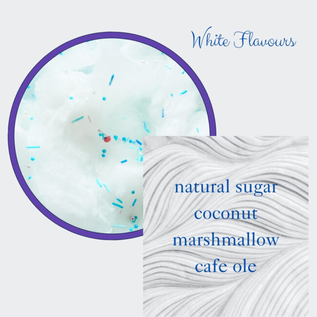 White Candy Floss