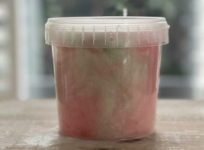 Kiwi-Strawberry Candy Floss