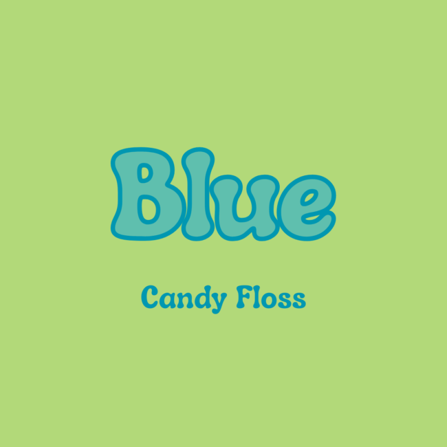 Blue Candy Floss