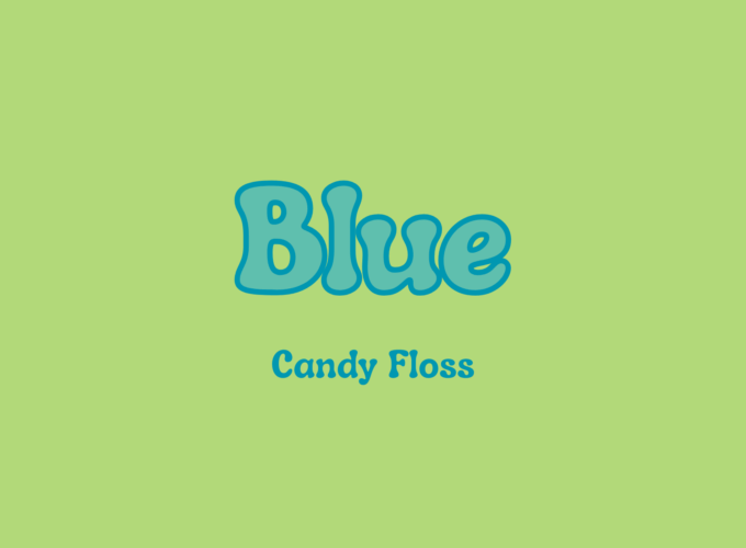 Blue Candy Floss