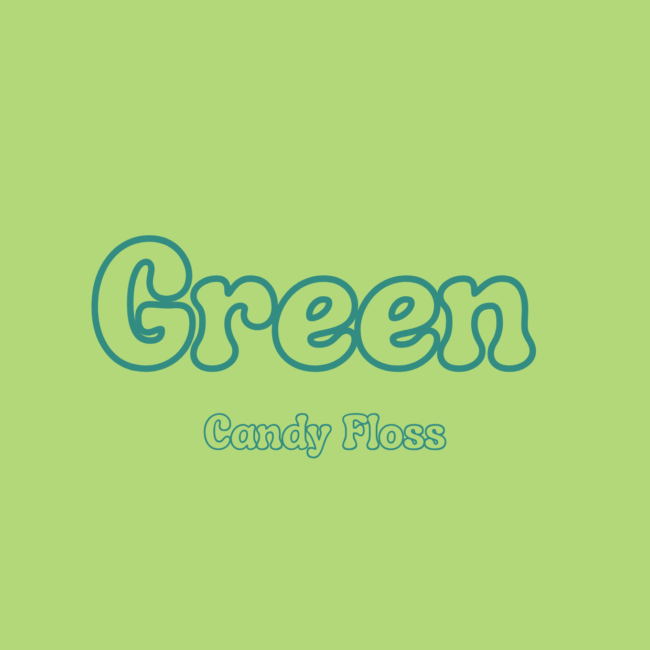 Green Candy Floss