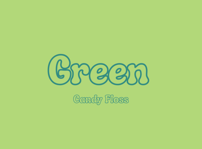 Green Candy Floss