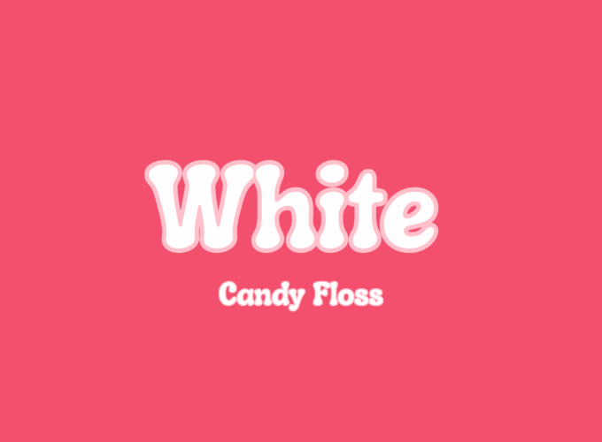 White Candy Floss