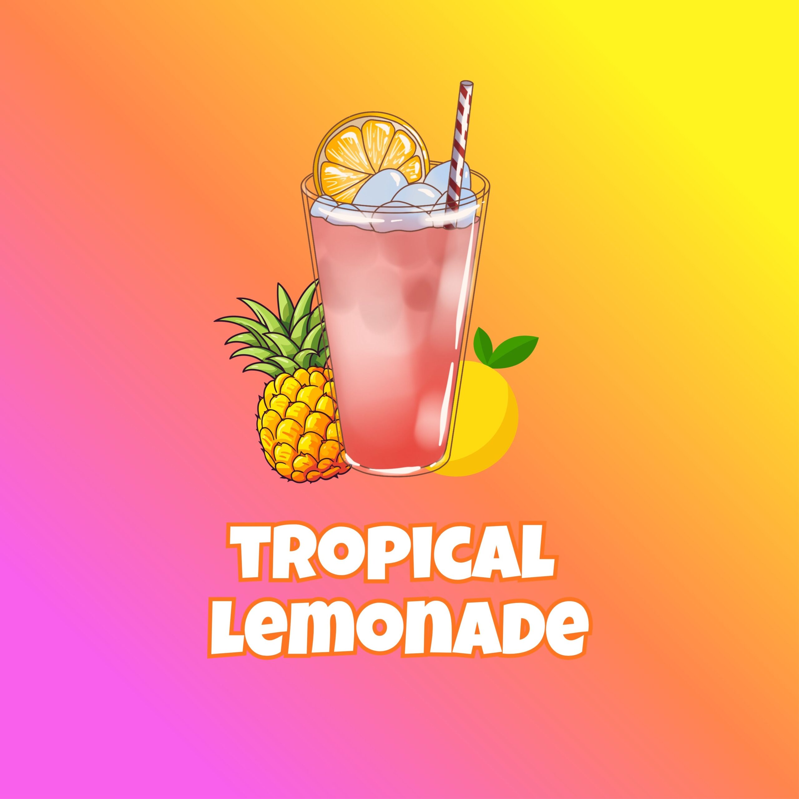 Tropical Lemonade Candy Floss by FON New Zealand