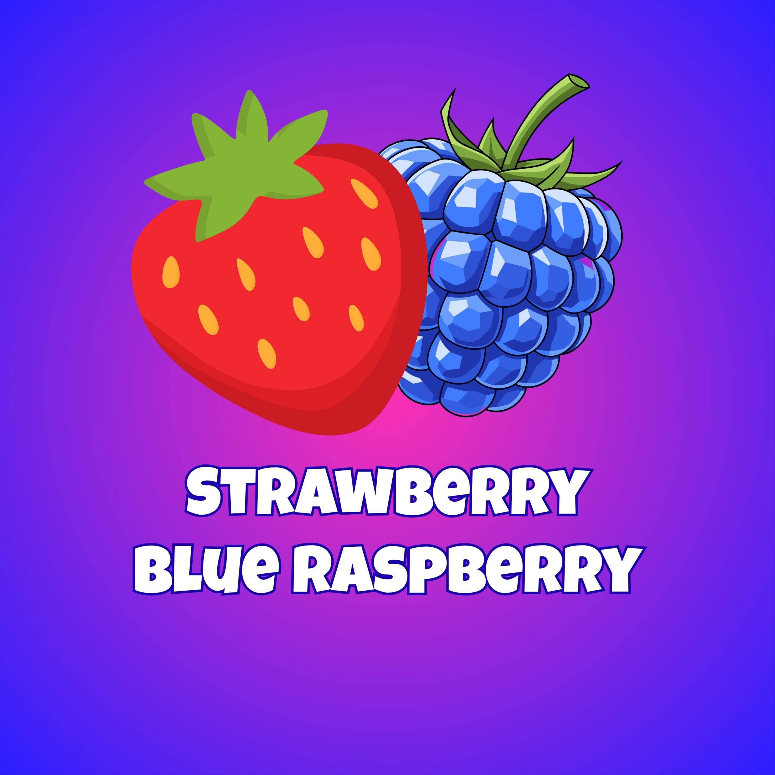 Strawberry and Blue Raspberry Candy Floss by FON New Zealand