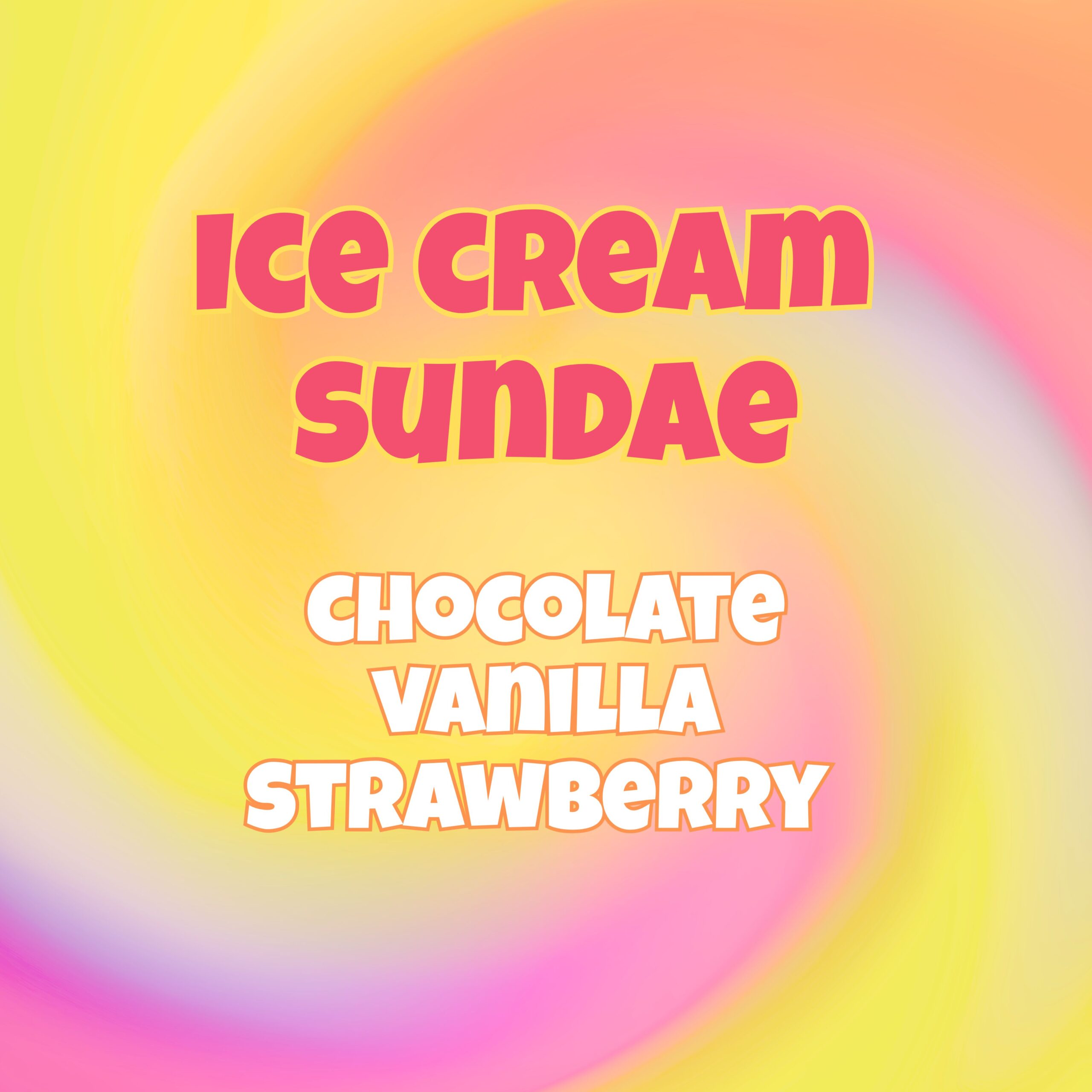 Ice Cream Sundae Candy Floss by FON New Zealand