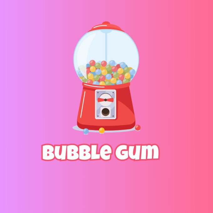 Bubble Gum Candy Floss