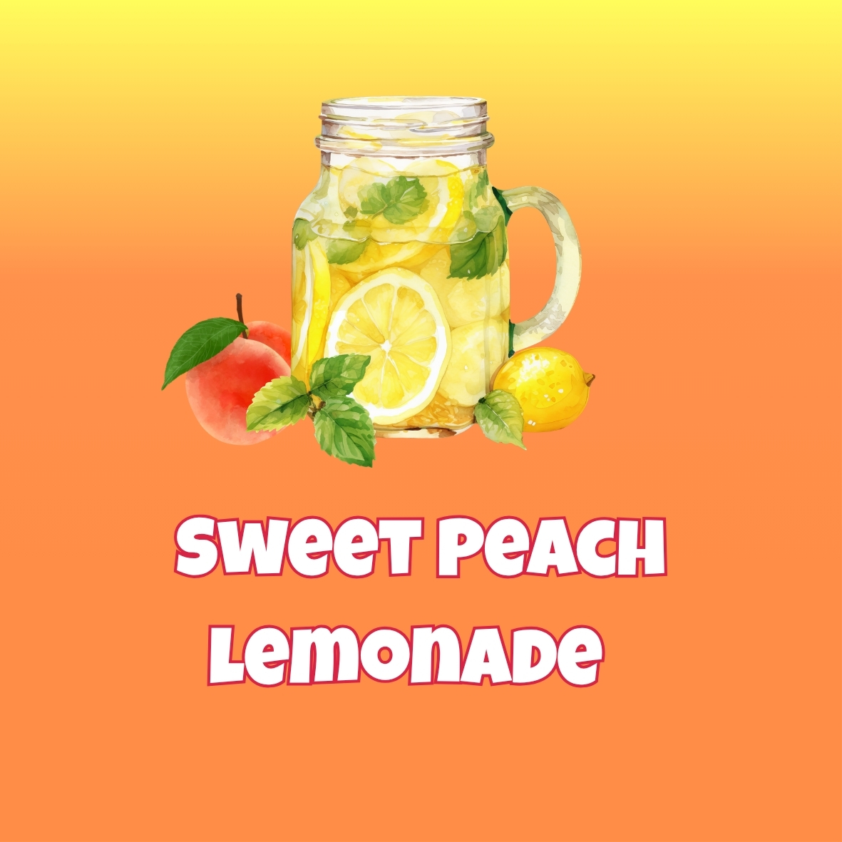 Sweet Peach Lemonade