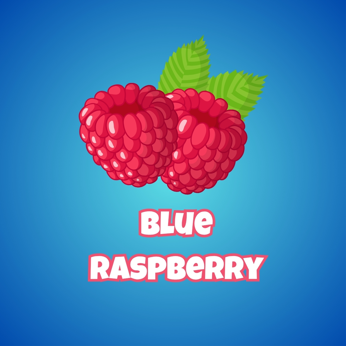 Sour Blue Raspberry Candy Floss