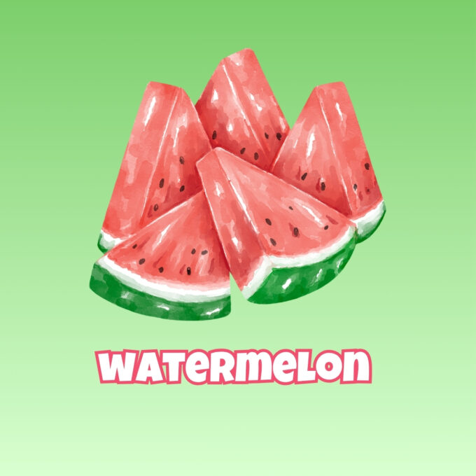 Watermelon Candy Floss